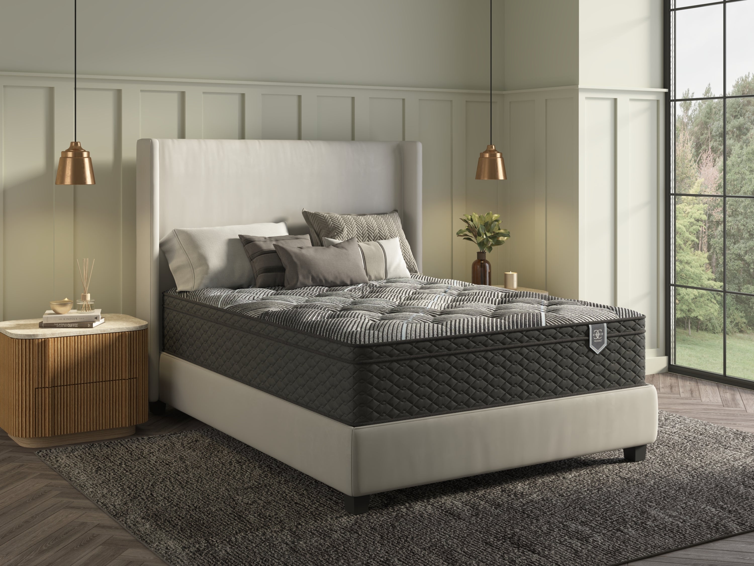 Restonic ComfortCare Hybrid Restful Nights Plush California King