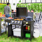 Ultimate Backyard Sizzler: 310 Sq. In. Gas Grill with Side Burner