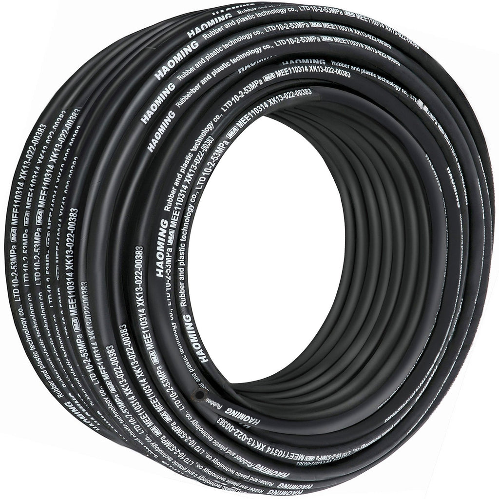 Hydraulic Hose 328 Feet Rubber Hydraulic Hoses With 2 High-Tensile