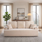 87 In 3-Seater Sofa For Living Room, Comfy Couches With Deep Seat,