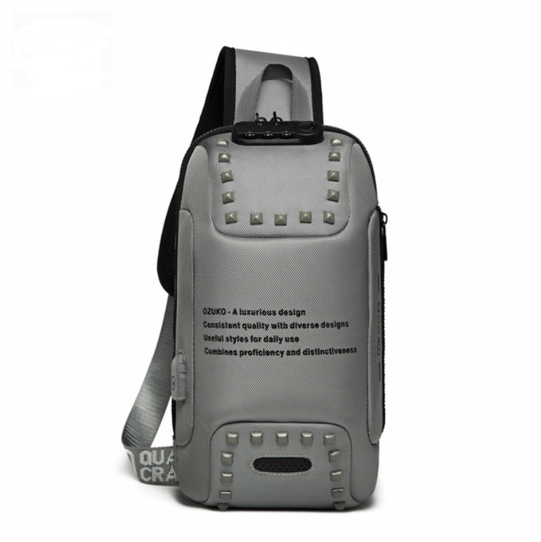 High Quality Fabric Multifunctional Men's Crossbody Bag