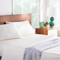 Linenspa 600TC Cotton Blend Pillowcase Set Queen Ivory