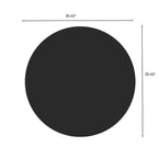Round Tempered Glass Table Top
