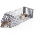 1Pc Automatic Continuous Rat Trap Single Door Mouse Cage Humane Live
