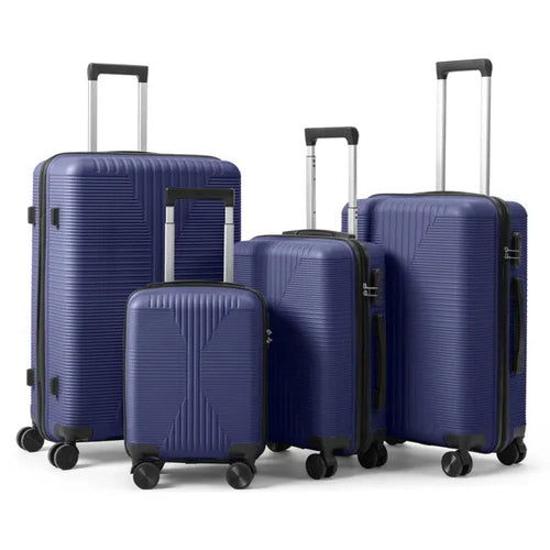 Non-TSA Customs Lock 4-in-1 PP Trolley Case, 16in, 20in, 24in, 28in