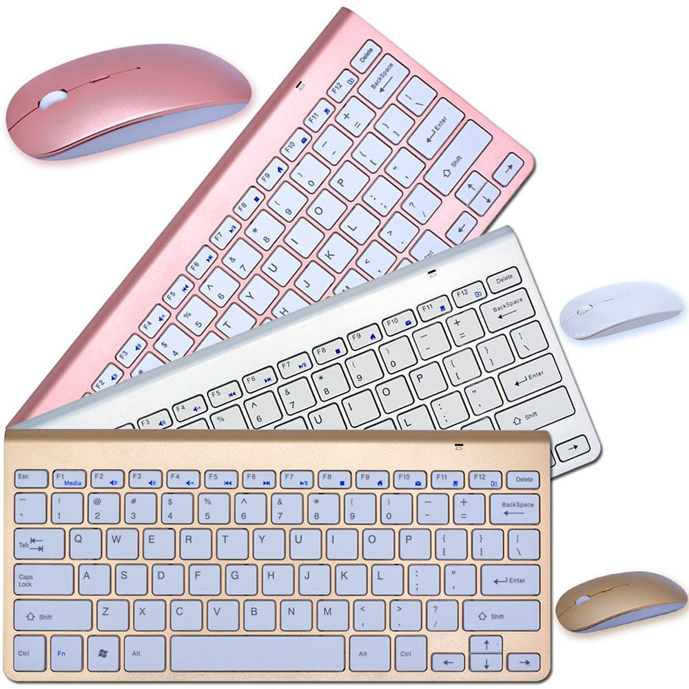 2.4G Wireless Keyboard And Mouse Protable Mini Keyboard Mouse Combo