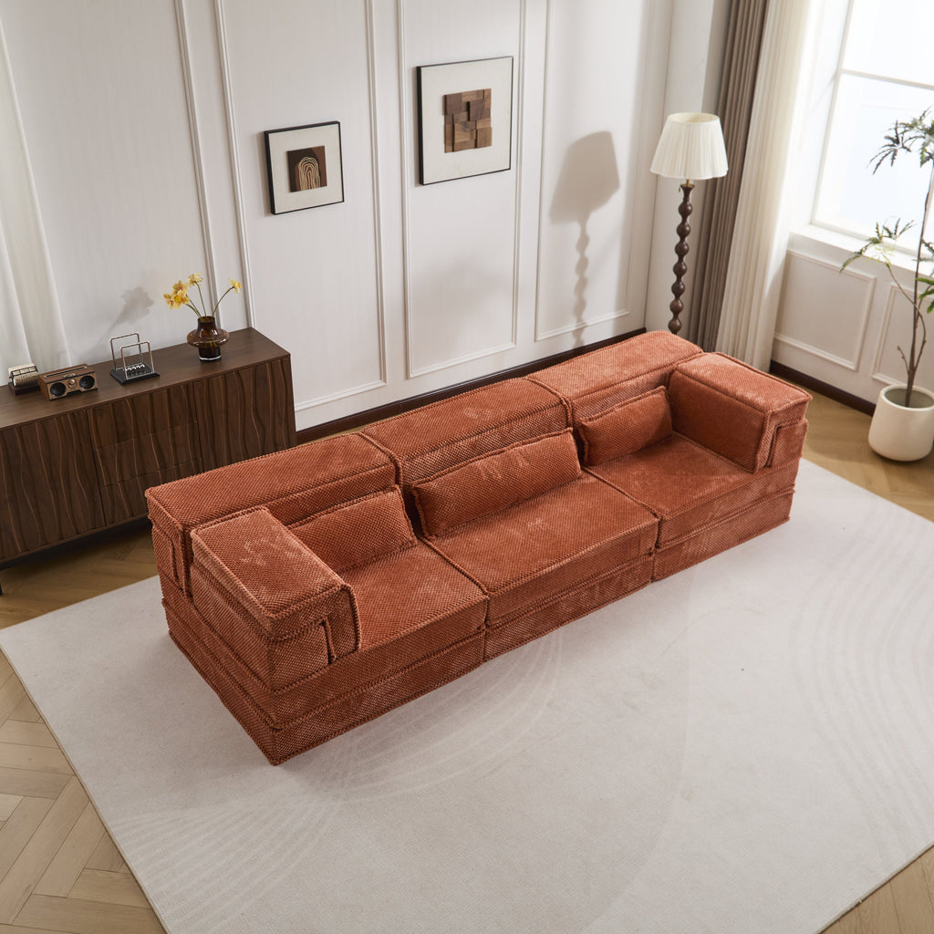 Compression Mahjong Sofa,Convertible Floor Sofa Bed,DIY Boneless