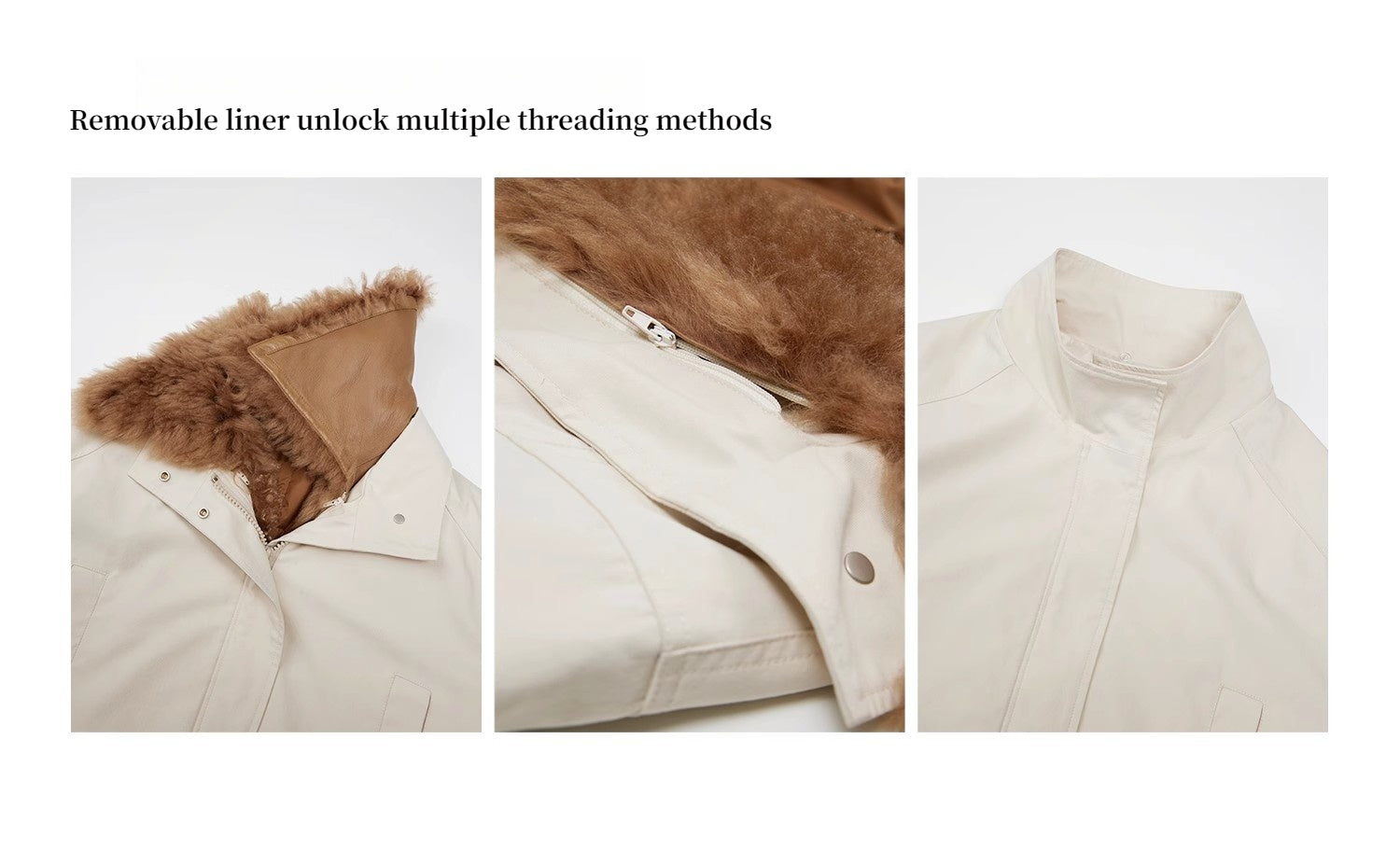 Fireladyfur Women’s Goose Down Parka coat with Toscana Shearling
