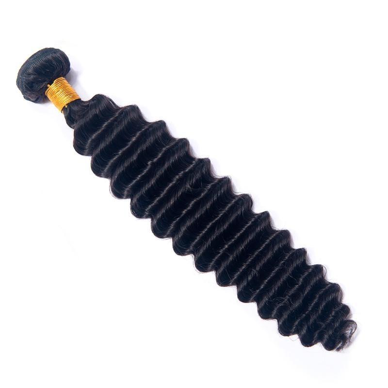 BeuMax 10A Grade 3/4 Loose deep Wave  Bundles with 4x4 Closure