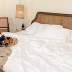 Organic Bamboo Sateen Duvet Cover Set