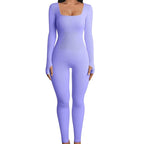 Fall Winter Hot-selling Women's Clothing Long Sleeve Jumpsuit Yoga