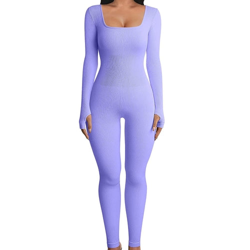 Fall Winter Hot-selling Women's Clothing Long Sleeve Jumpsuit Yoga