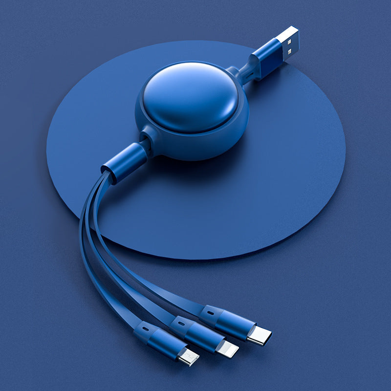 3 In1 USB Cable Micro USB Type C Cable 3 In 1 Charging Cable