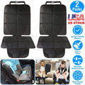 2 Packs Car Seat Protector Cushion Mat Pad With Thick Padding