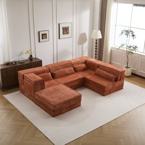 Compression Mahjong Sofa,Convertible Floor Sofa Bed,DIY Boneless