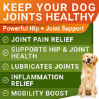 Youmile Hip & Joint Health Supplement For Dogs 120 Chews, Glucosamine