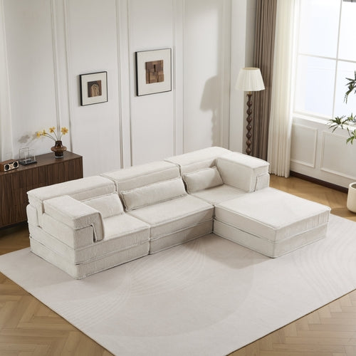 Compression Mahjong Sofa,Convertible Floor Sofa Bed,DIY Boneless