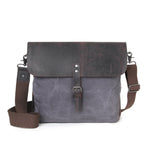 Casual Retro Wax Cloth Canvas Messenger Bag