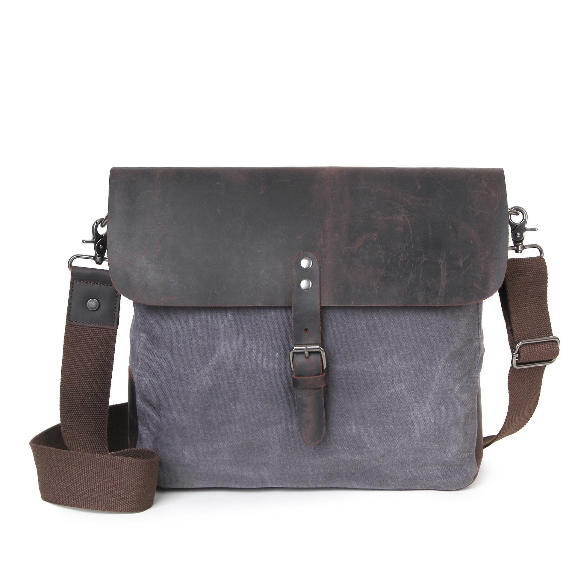 Casual Retro Wax Cloth Canvas Messenger Bag