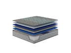 Restonic comfort care 12' hybrid euro top mattress, individual pocketed coil mattress , plush comfort