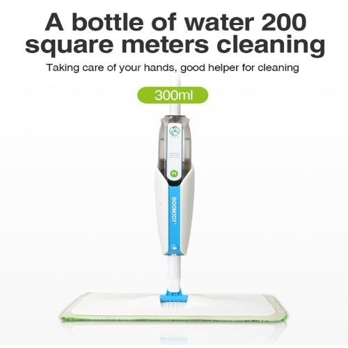 Washable Mat Spray Mop - Superfine Fiber Mop With 300ML Reusable