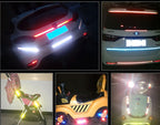 Car and motorcycle bicycle reflective stickers mountain bike luminous