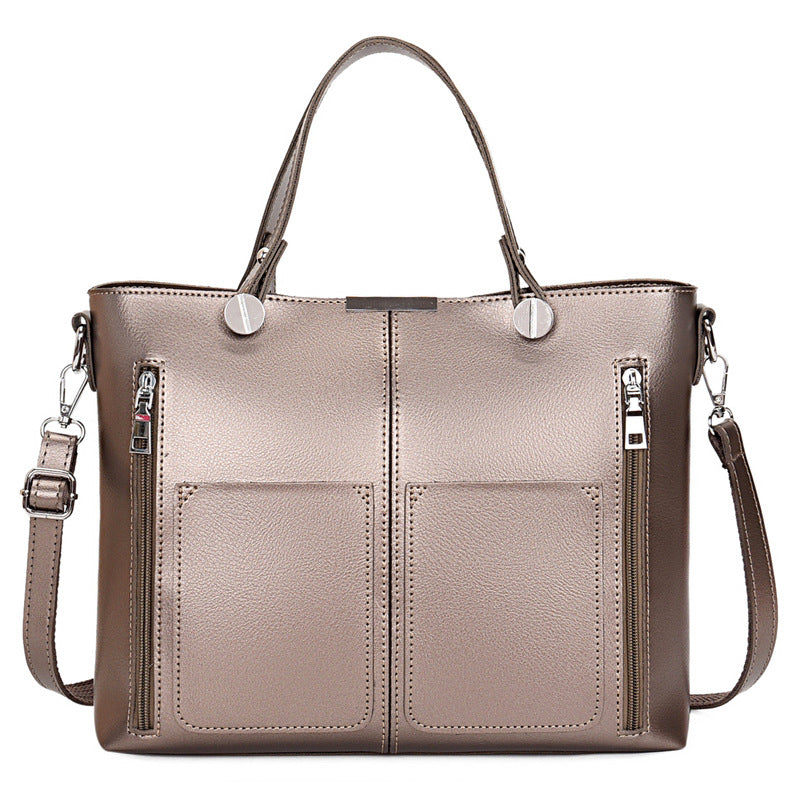 Simple And Fashionable Crossbody Stitching Messenger Bag