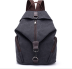 Canvas Fashion Retro Casual College Style Backpack