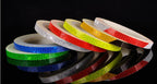 Car and motorcycle bicycle reflective stickers mountain bike luminous