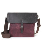 Casual Retro Wax Cloth Canvas Messenger Bag