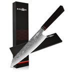 Kegani Japanese Kiritsuke Chef Knife, 8.5 Inch Japanese 67 Layers