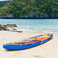 Inflatable Stand Up Paddle Board with Backpack and Aluminum Paddle Pump-L