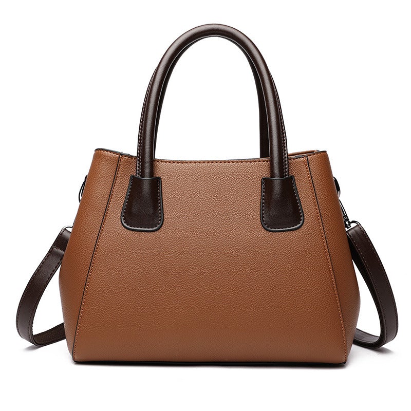 Soft Leather Urban Simplicity One-shoulder Messenger Bag
