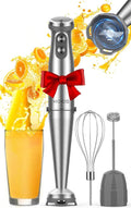 KOIOS Immersion Blender, 1000W Anti-scratch 3-in-1 Hand Blender,