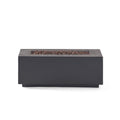 Contemporary Outdoor 40,000 BTU Propane Fire Pit Light Grey MgO Concrete 40'