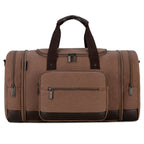 Men's Large Capacity Canvas Luggage Sports Gym Bag