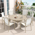 7 Pieces Patio Dining Set