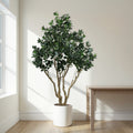 7.2FT Tall Artificial Silk Tree Large Faux Greenery Plant