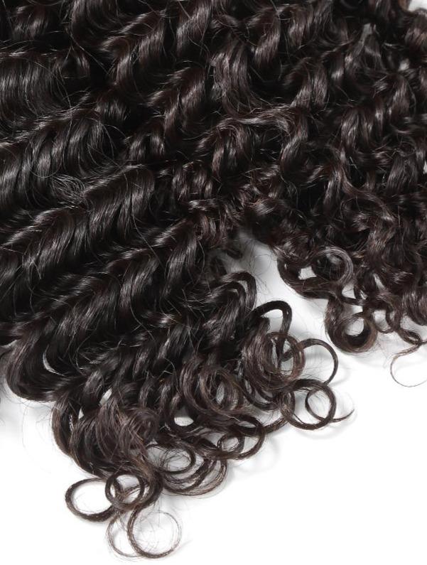 BeuMax 10A Grade 3/4 Deep Wave Bundles with 4x4 Closure Brazilian Hair
