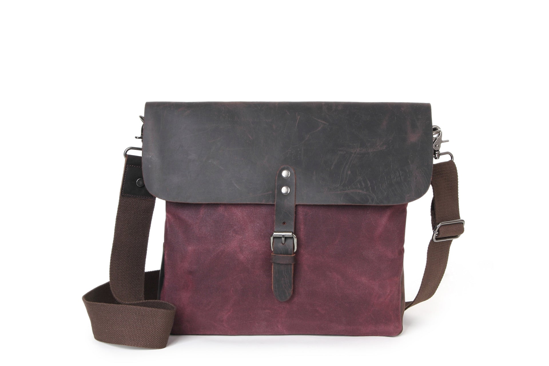 Casual Retro Wax Cloth Canvas Messenger Bag