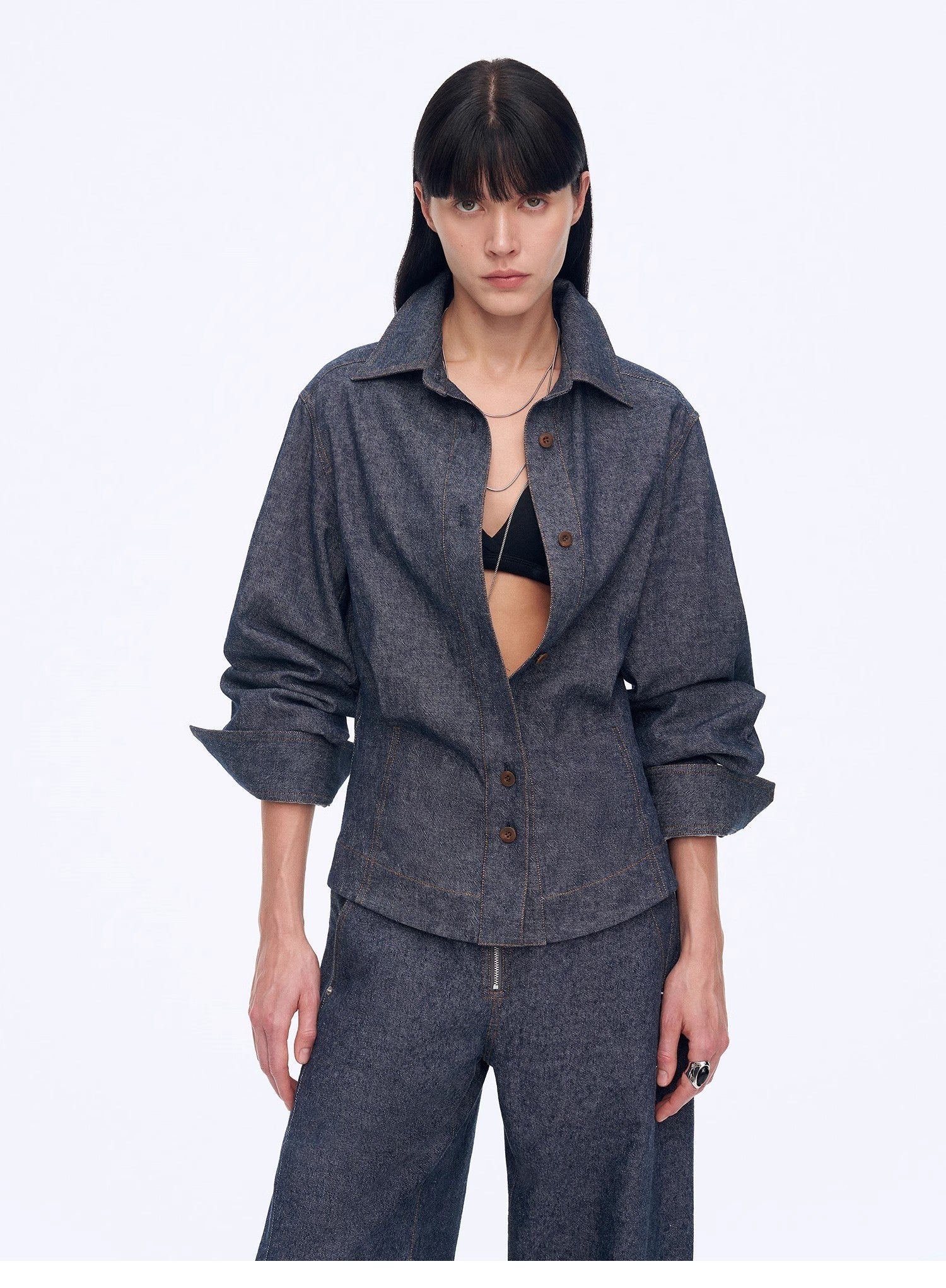 Refreshing breathable twill linen deconstructed silhouette old money