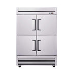 54-Inch 49 Cu.Ft Commercial 6-Shelves Stainless Steel Reach-In Freezer (SAK10247)