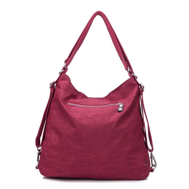 Waterproof Multi-functional Nylon Bag For Ladies