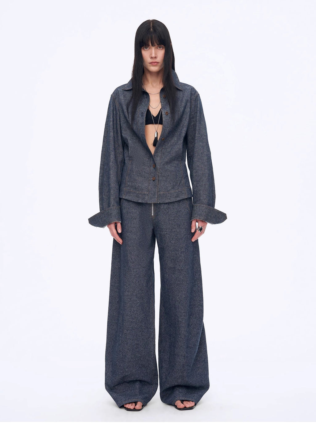 Refreshing breathable twill linen deconstructed silhouette old money
