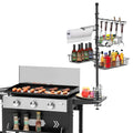 Griddle Caddy Standing Grill Utensil Caddy With Paper Towel Holder