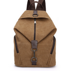 Canvas Fashion Retro Casual College Style Backpack