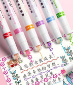 Net Celebrity Creative Curve Pen Roller Outline Pen Student Hand
