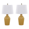 Rockwell 23" Contemporary Ceramic Table Lamp Set of 2
