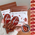 10Pcs Chocolate Mini Lipstick pills Set Long Lasting Matte Velvet