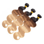 10A Grade #1B/4/30 Body Wave #1B/4/27 BUNDLES with CLOSURES & FRONTALS